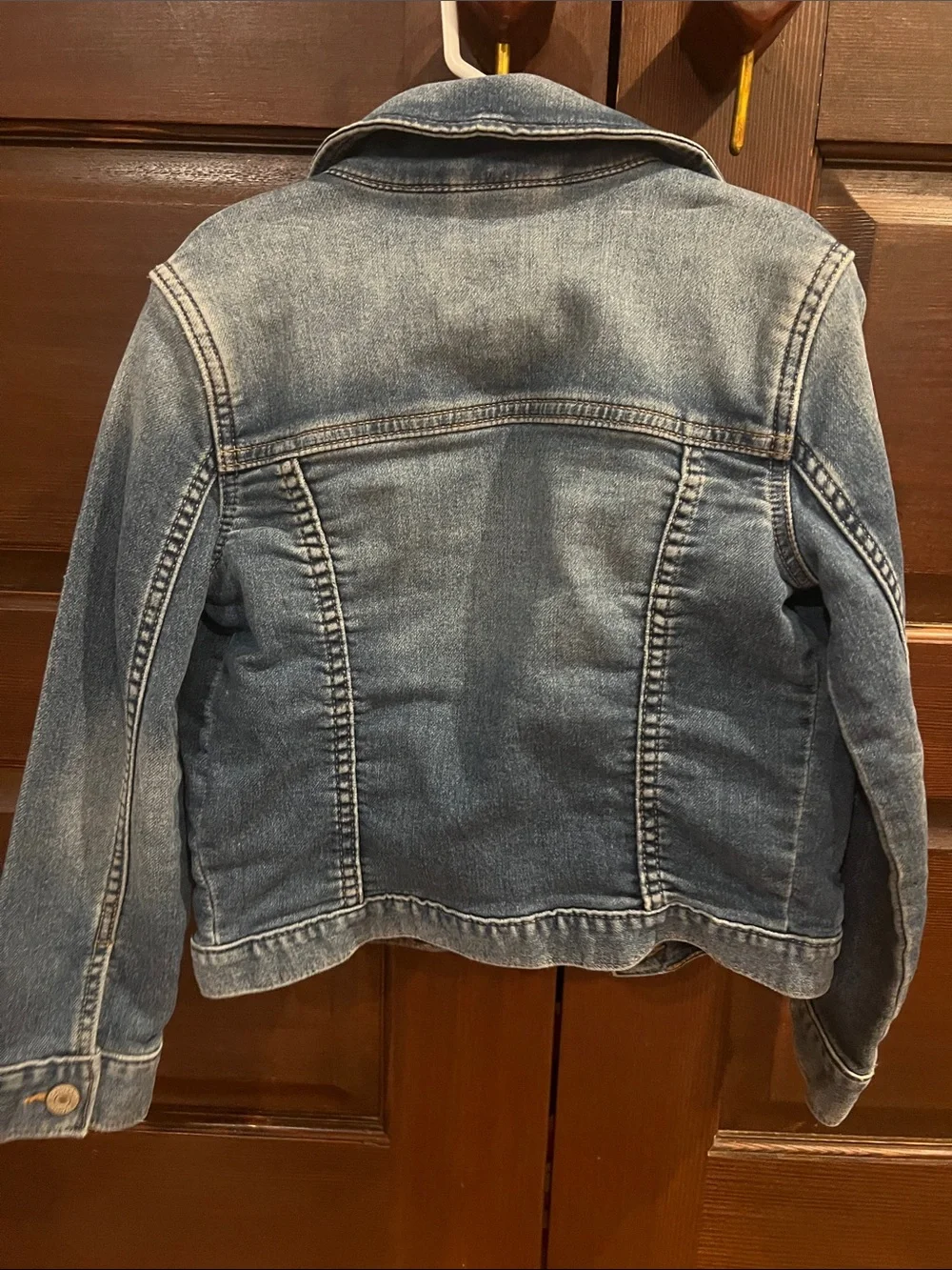 GAP Kids Light Blue Washed Denim Jacket